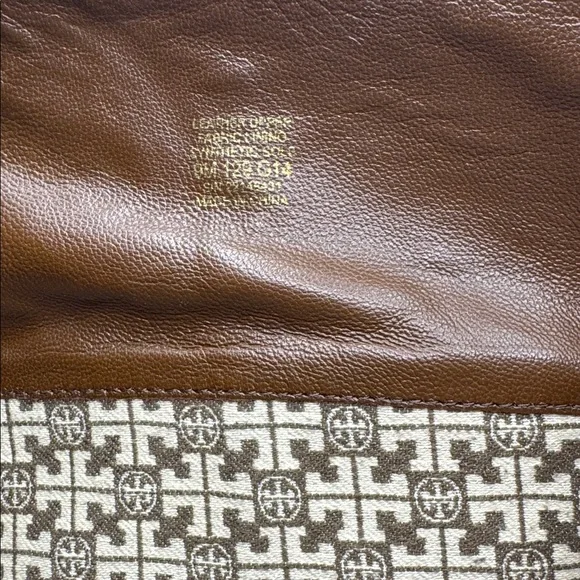 Tory Burch Marlene Riding Boots Brown Leather 9M Gold Buckle Equestrian Tall - Picture 13 of 16